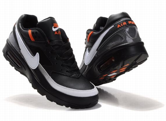 New Men'S Nike Air Max Black/White